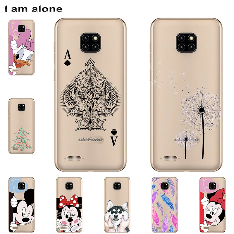 

Phone Cover For Ulefone Note 7 201 6.1" Soft TPU Silicone Case Fashion Cartoon Printed For Ulefone Note 7 Bags Free Shipping