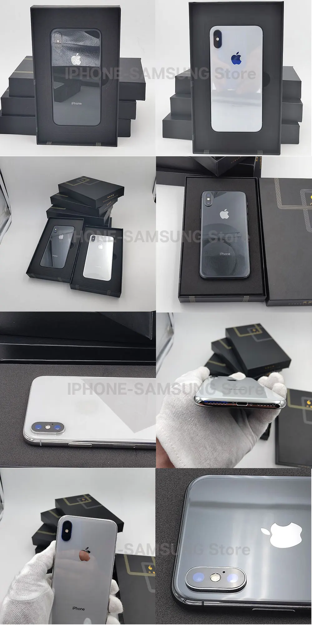 Unlocke Apple iPhone X Face ID 64 Гб/256 ГБ шестиядерный iOS A11 5,8 дюймов 12 МП Двойная Задняя камера 4G LTE NFC(используется 99% новинка