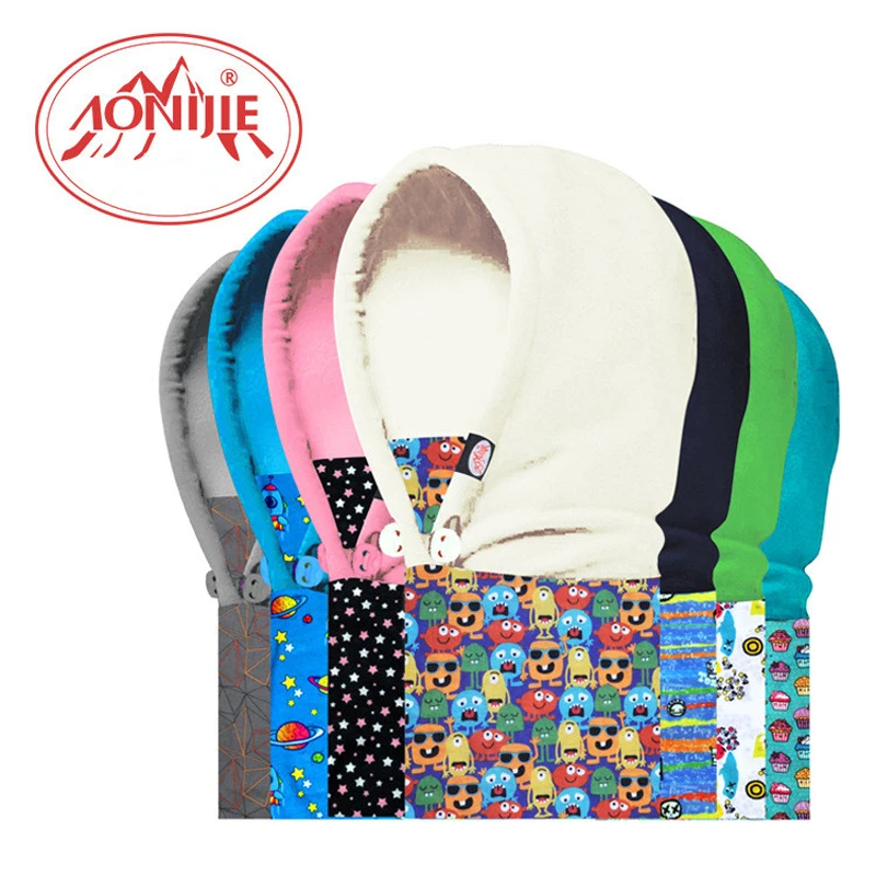 4 узора детские зимние походные шарфы для кемпинга ветрозащитная Лыжная шапка