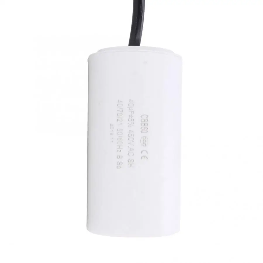 CBB60 портативный eco-friendly Рабочий конденсатор двигателя 450V 40 мкФ ESR 0,2 для электрического бытовая техника
