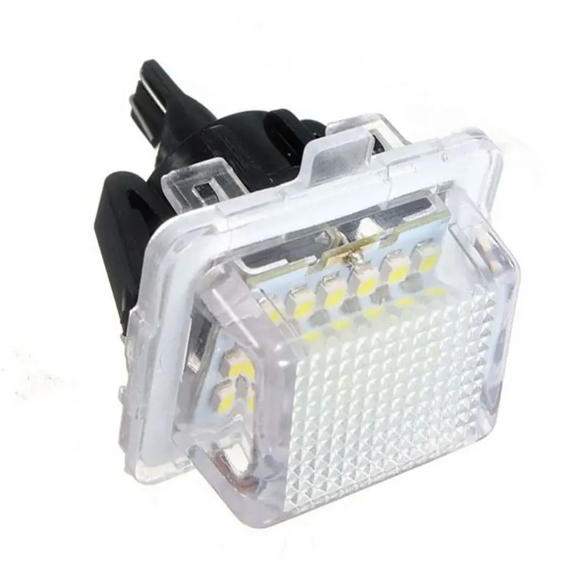 2 шт. без ошибок SMD светодиодный светильник номерного знака для Benz W204 W212 C207 C216 W221