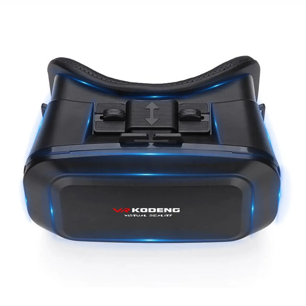 K2 3D Vr Очки виртуальной реальности Vr натуральная кожаная маска для глаз «умный» шлем Стерео игры кино боксы подходят для смартфона