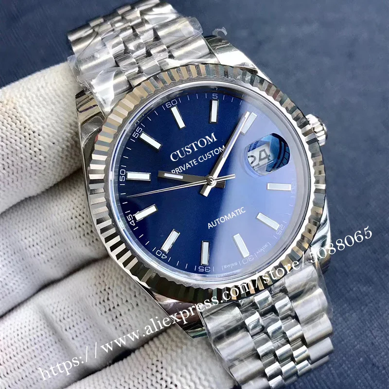 Роскошные брендовые автоматические механические часы для мужчин мужские 40 мм