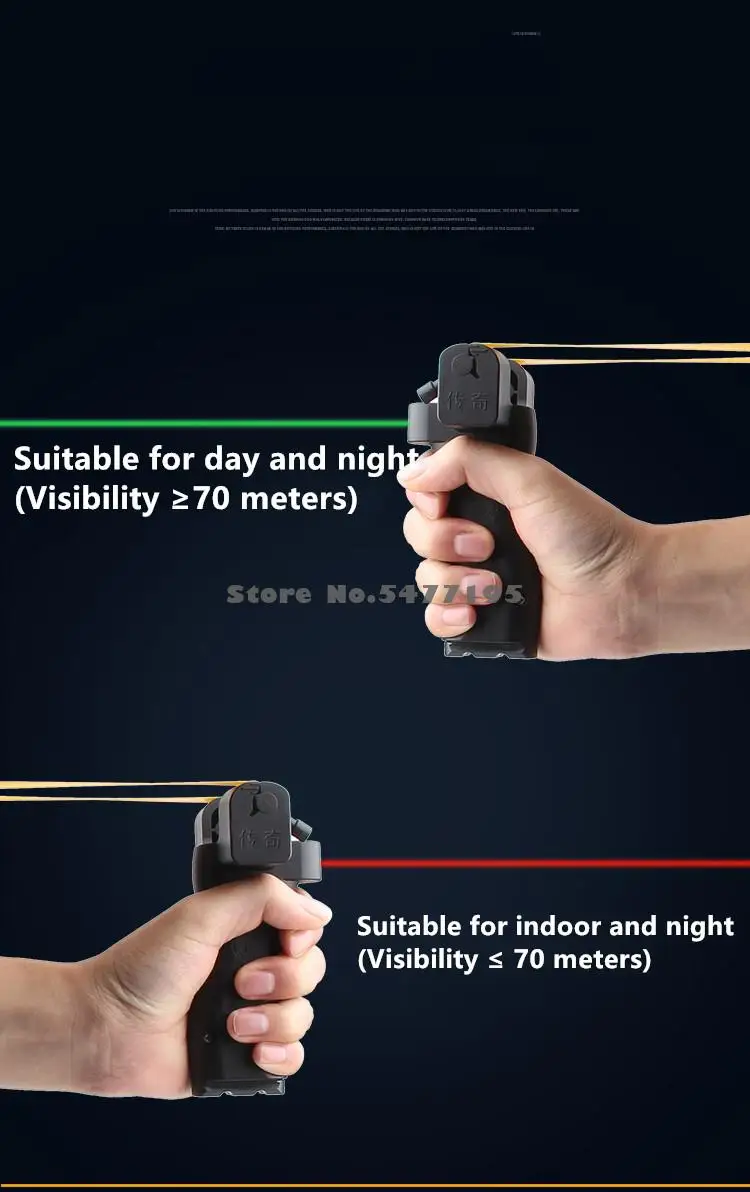 Powerful Slingshot Green Red Laser Aiming Resin Catapult Laser Sight High Precision Shooting with Rubber Band Outdoor Sports