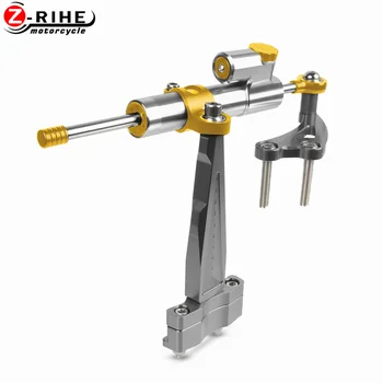 

CNC Aluminum Adjustable full Set of Steering Damper Stabilizer Mounting Bracket support Kit For Honda CB650F CB 650 F 2014-2018