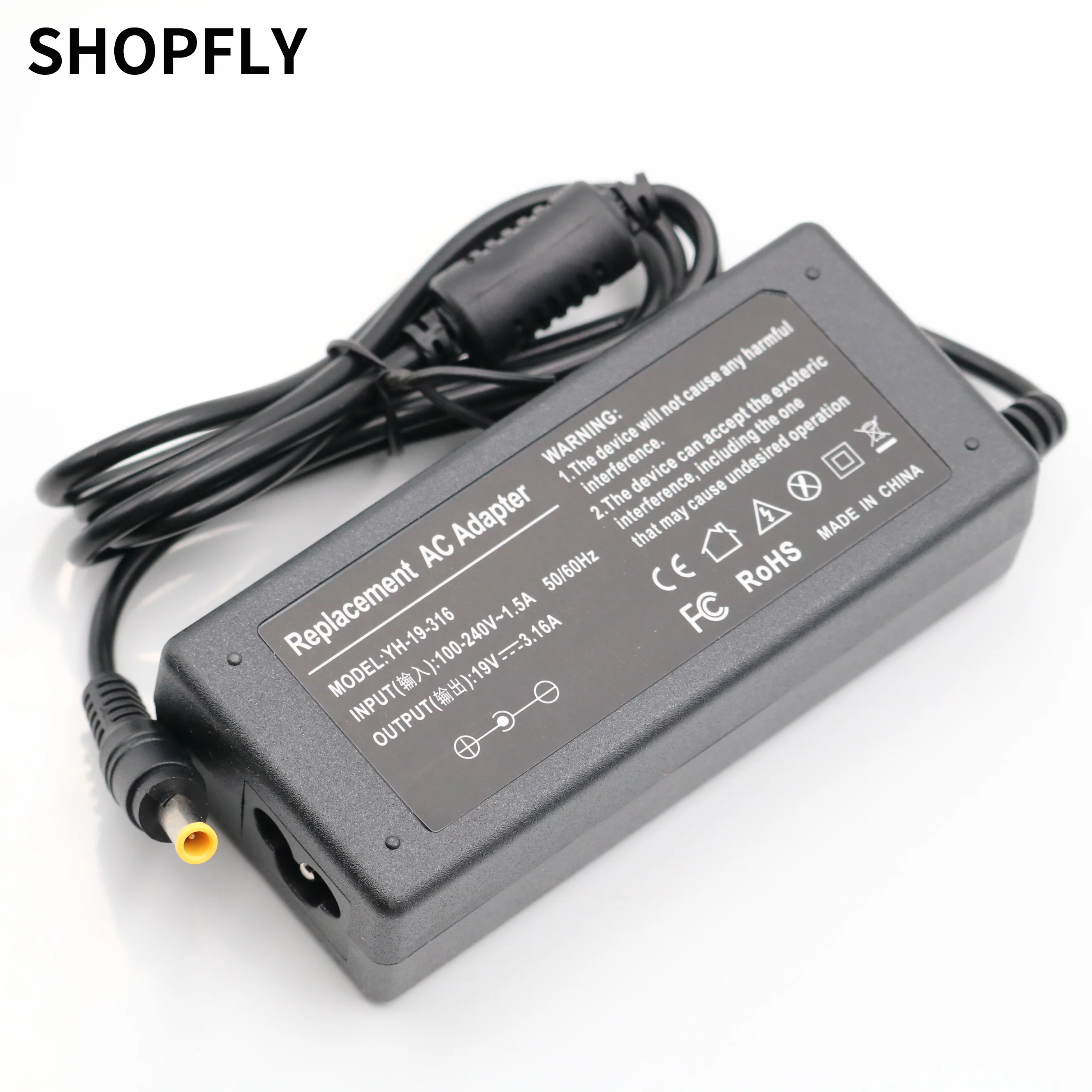 Зарядное устройство для Samsung N150 N145 R478 R480 R523 R538 R540 R580 R730 R780 19 в 3 16 А 60 Вт|Адаптеры