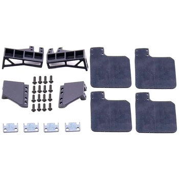

Rubber Front and Rear Fenders Modified Upgrade Accessories for 1/10 Rc Crawler Car Traxxas Trx-4 Trx4