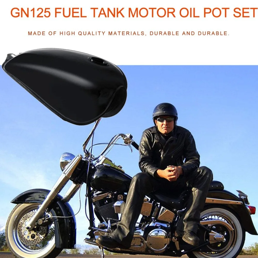 High Performance Cafe Racer Gas Tank Universal Iron F uel Tank BOBBER For Suzuki GN125 GN250 GN Easy to Install