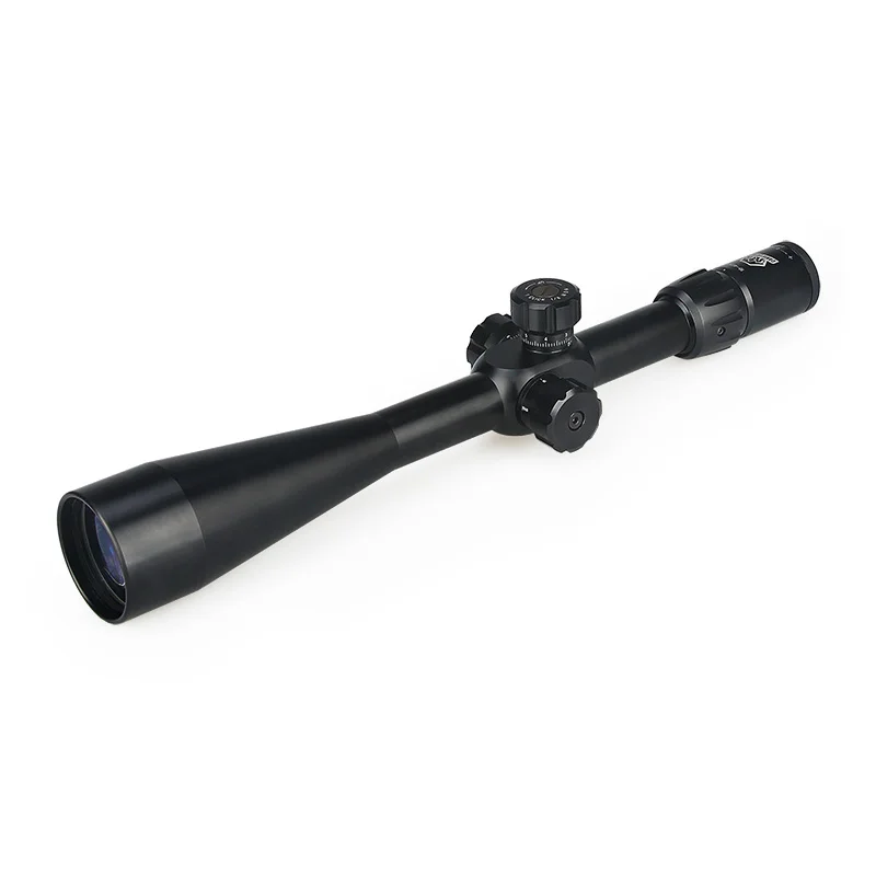 Black Canis Latrans винтовка охотничий прицел 10-40x56SFF 30 мм трубка с подсветкой красный/зеленый Mil Dot черный для наружного охотничьего gs1-0284 - Цвет: Black