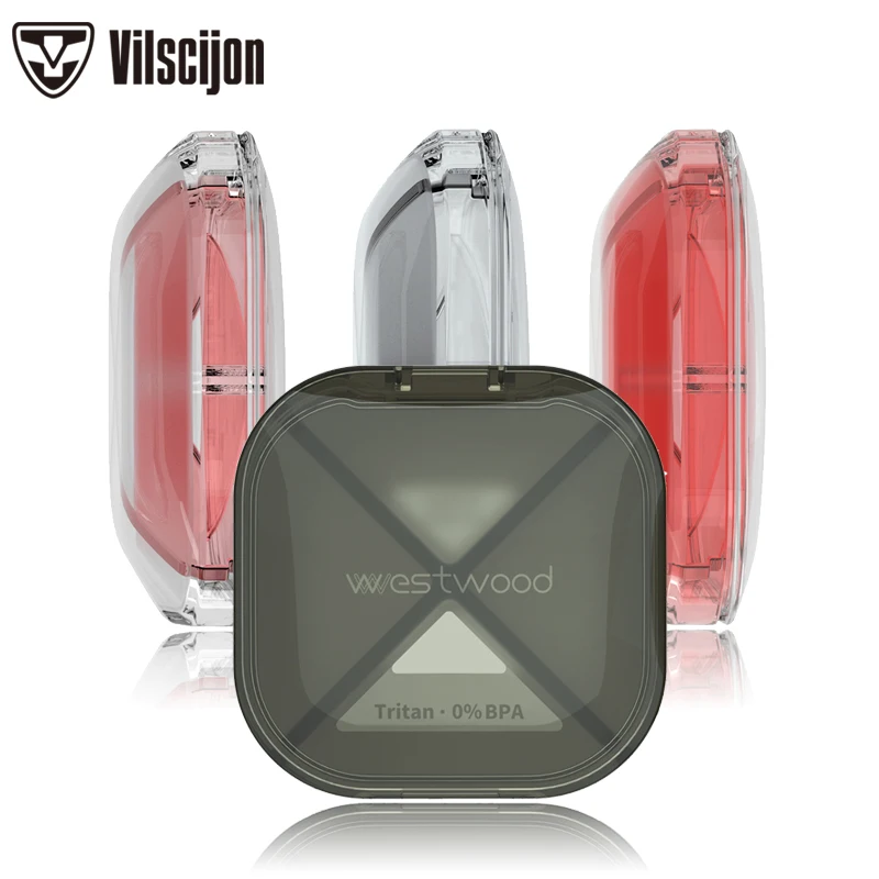 

Pill box Splitters Portable 4 Grids Medical Drugs Tritan Materials Travel Granules Holder Box Household Medicine Organizer