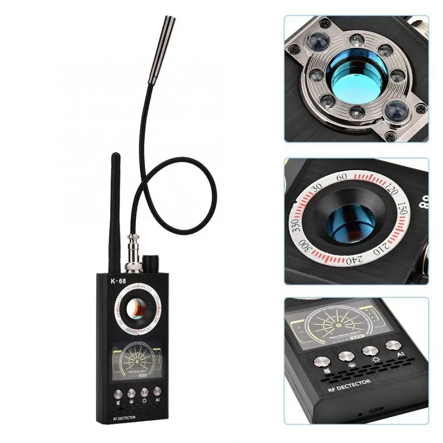 

2019 K68 T9000 Wireless Portable Anti-sneak Anti-Tracking Detector Radio Scanner new