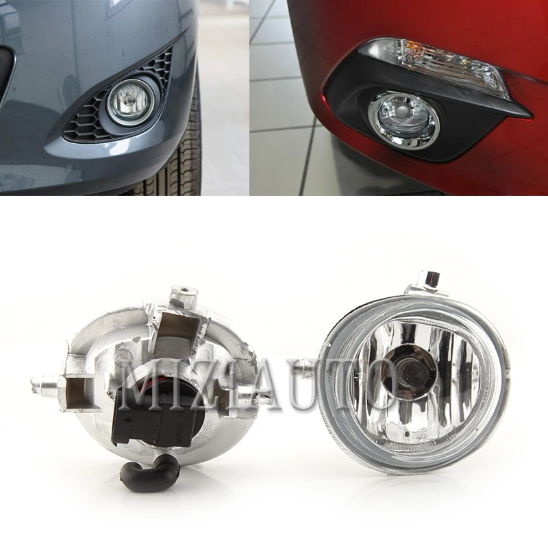 

Front Bumper Fog Lamp Fog Light for Mazda 2 3 6 CX5 CX7 CX-5 CX-7 Foglight w/H11 Halogen Bulbs