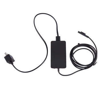 

Power Adapter for Surface Pro4 Pro3 AC Adapter Charger 1625 1724 Power Cord 12V 2.58A 36W-US Plug