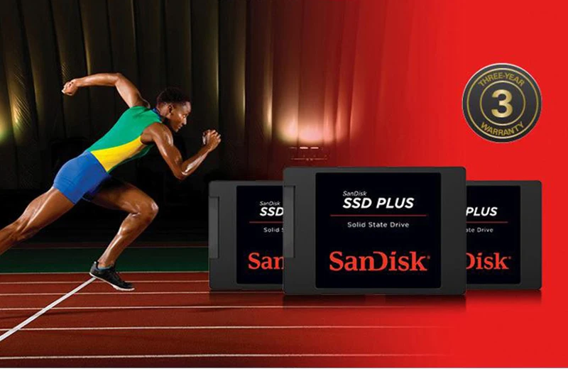 Sandisk Внутренний твердотельный Накопитель SSD 120GB 240GB 480GB SATA III Plus HDD жесткий диск для ноутбука