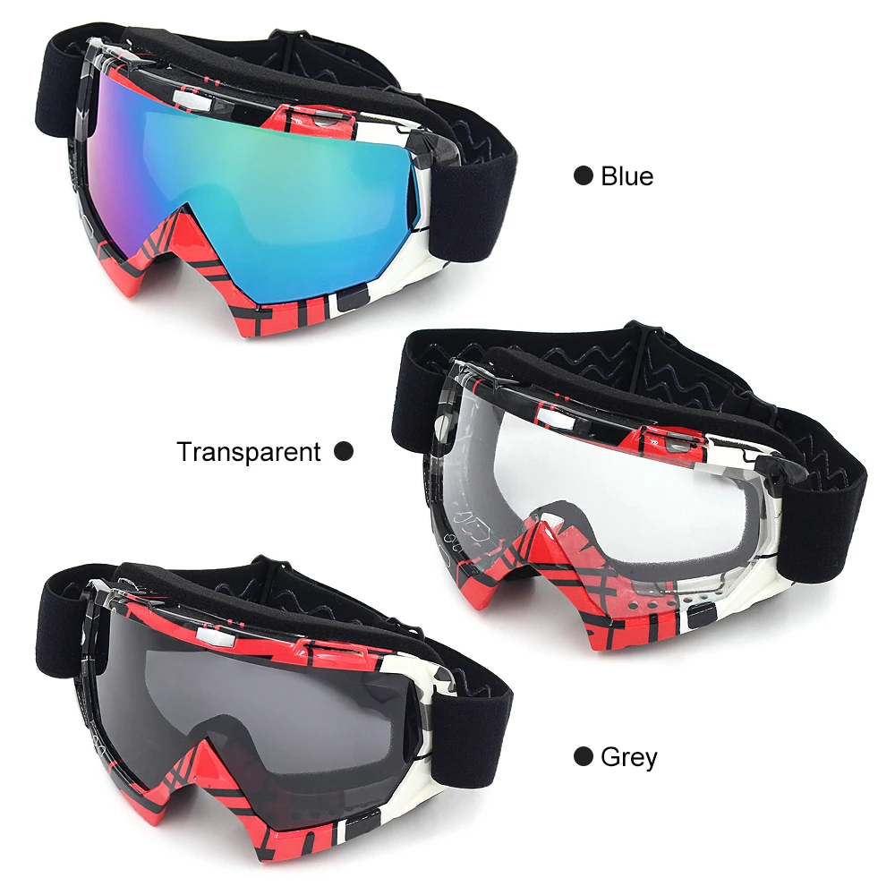Outdoor Motocross Goggles Dustproof Windproof Motorcycling Goggles UV Protective Helmet Glasses for Men Women