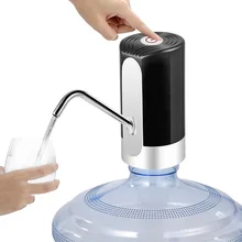 

Bottled Water Pump LED Light USB Charging Automatic Electric Water Dispenser Pump Creative Auto Switch Drinking Dispenser
