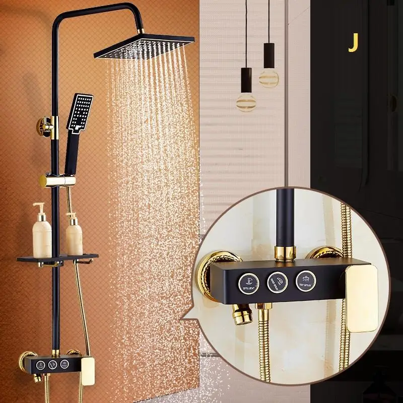 MODEL D Columna Doccia handdouche дущ Системы Duschset Choveiro Colonne De Chuveiro сделать Banheiro душ Ducha Ванная комната душа Системы - Цвет: MODEL D