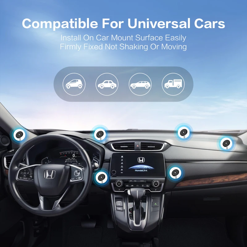 FLOVEME Hohe Magnetische Auto Telefon Halter Für iPhone Samsung 360 Grad Rotation Magnet Telefon Ha