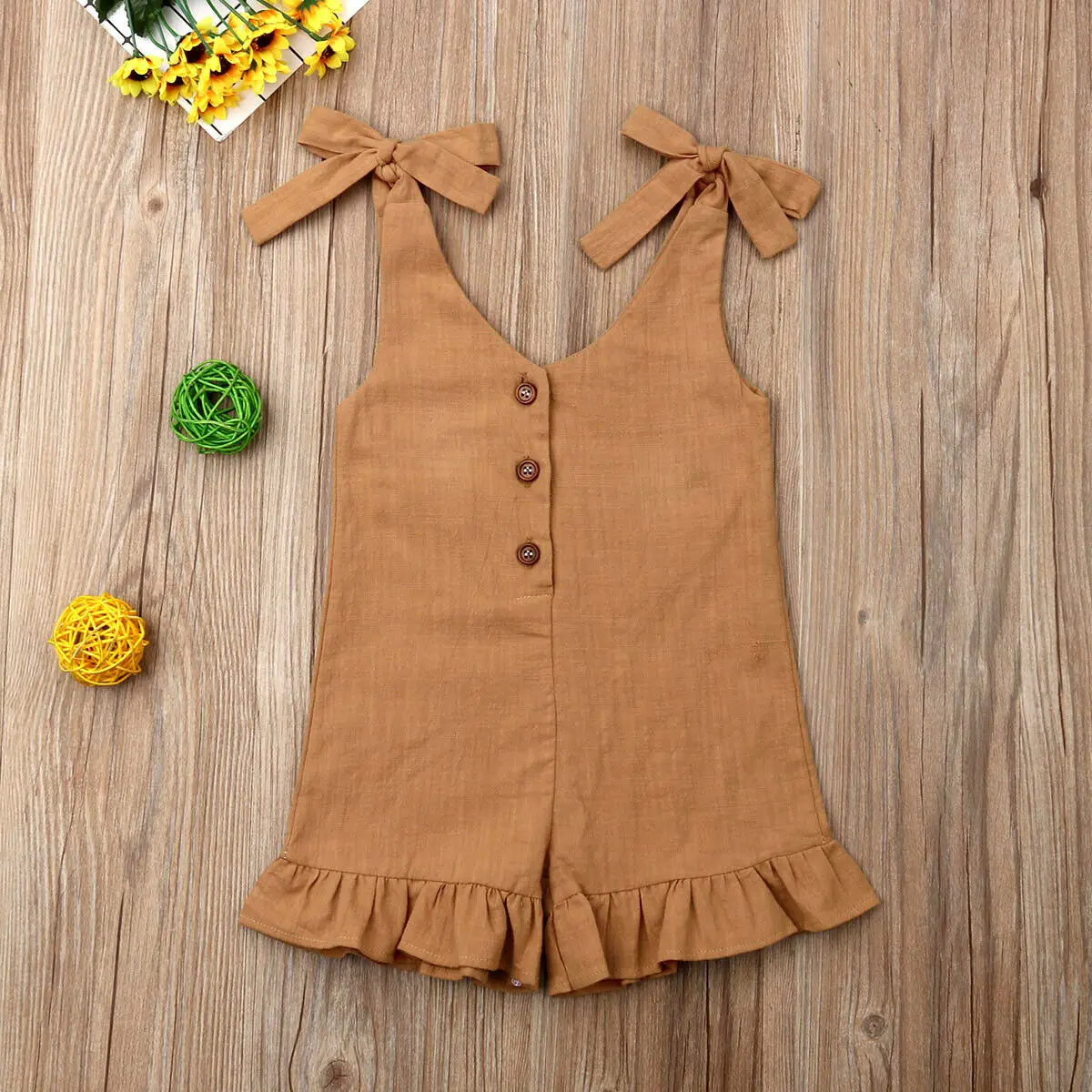 Kids Outfits Children Overalls Pants Toddler Kids Baby Girl Solid Dungarees Romper Jumpsuit Overalls Outfits Sunsuit
