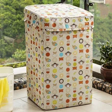 1 шт. Пыленепроницаемый Чехол для стиральной машины с мультяшным животным, Солнцезащитный Водонепроницаемый Чехол, защитный Пылезащитный Чехол для стиральной машины