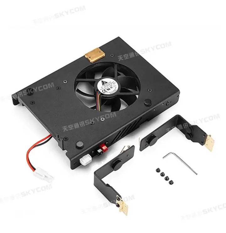 

Free shipping GZF-1 Bracket Holder Stand Heatsink + Cooling Fan For XIEGU G90 G90S Ham HF Radio