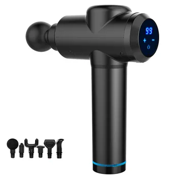 

Fascia Massager Gun Relaxing Muscle Electric Impact Grab Massage Gun Fitness Stick Deep Vibration Massageador Corporal 20 Gears