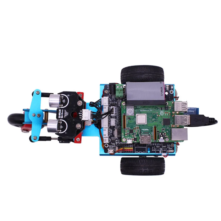 Смарт робот Yahboom trikebot RC трицикл с Wi Fi камерой Raspberry Pi 4B/3B + набор игрушечный