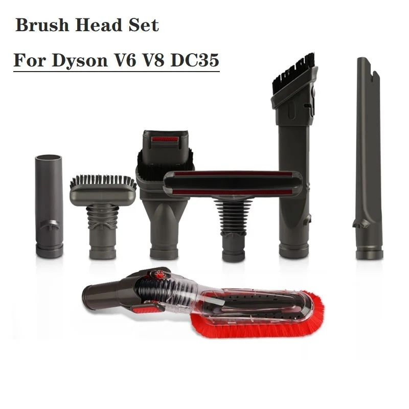 Пылевая щетка всасывающая головка для Dyson V6 V8 DC35 DC45 DC52 DC58 DC59 DC62 DC63 Запчасти