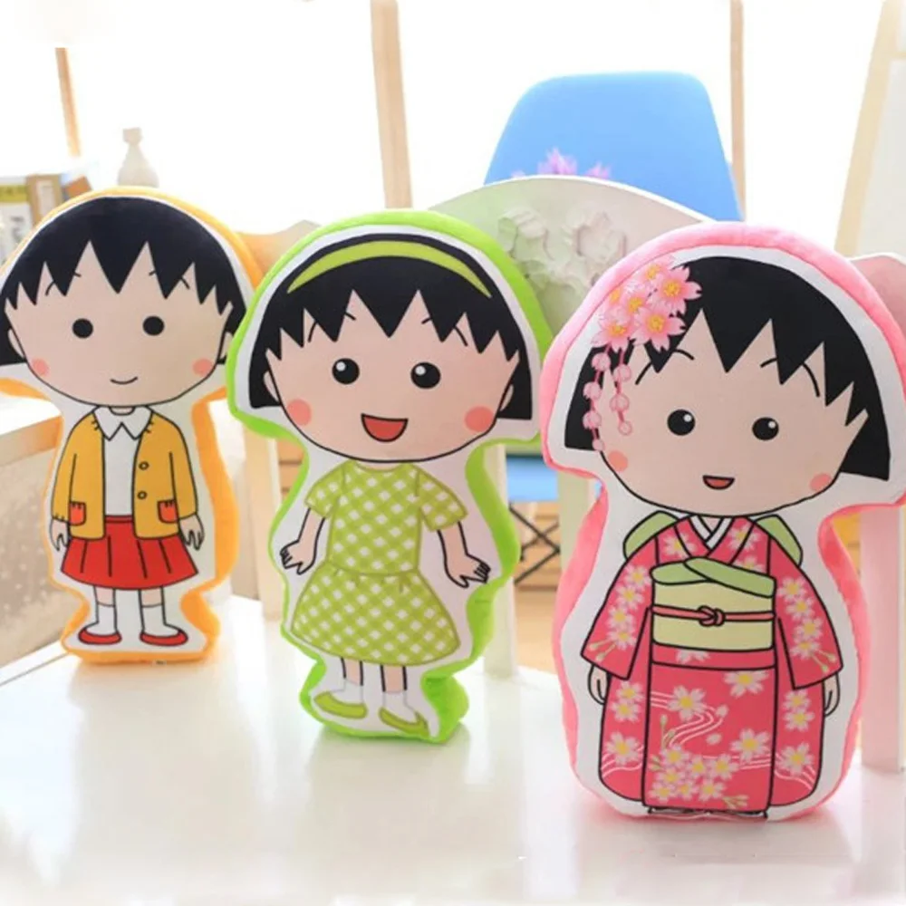 Детские плюшевые игрушки Chibi Maruko милая девочка рождественский подарок мягкая