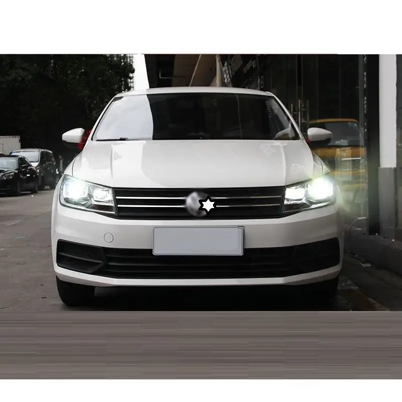 Дневные ходовые автозапчасти Drl Neblineros Led Para Автомобильные фары в сборе 16 для Volkswagen Santana