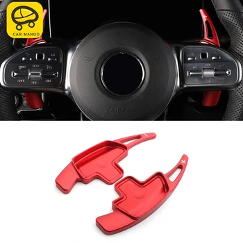 

CarManGo for Mersedes-benz A Class W177 V177 2019 Car Steering Wheel Shift Paddle Pick Trim Cover Sticker Interior Accessories