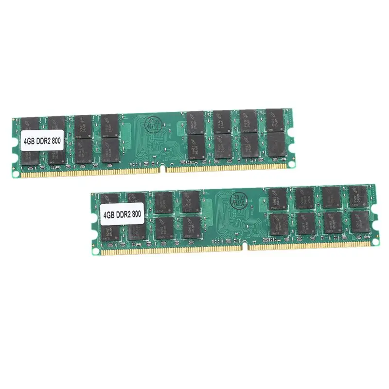 8G (2x4G) оперативная память DDR2 PC2-6400 800 МГц Настольный не-ECC DIMM 240 Pin для AMD | Компьютеры