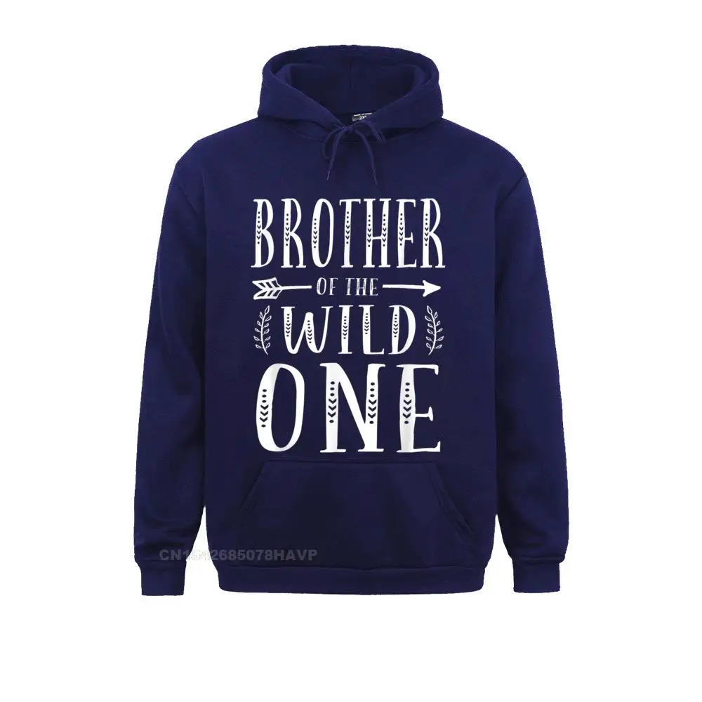 Hoodies Sportswears Brother Of The Wild One Funny Birthday Retro Vintage Gift T-Shirt__A9877 Summer Fall Long Sleeve  Men Sweatshirts Casual Cheap Brother Of The Wild One Funny Birthday Retro Vintage Gift T-Shirt__A9877navy