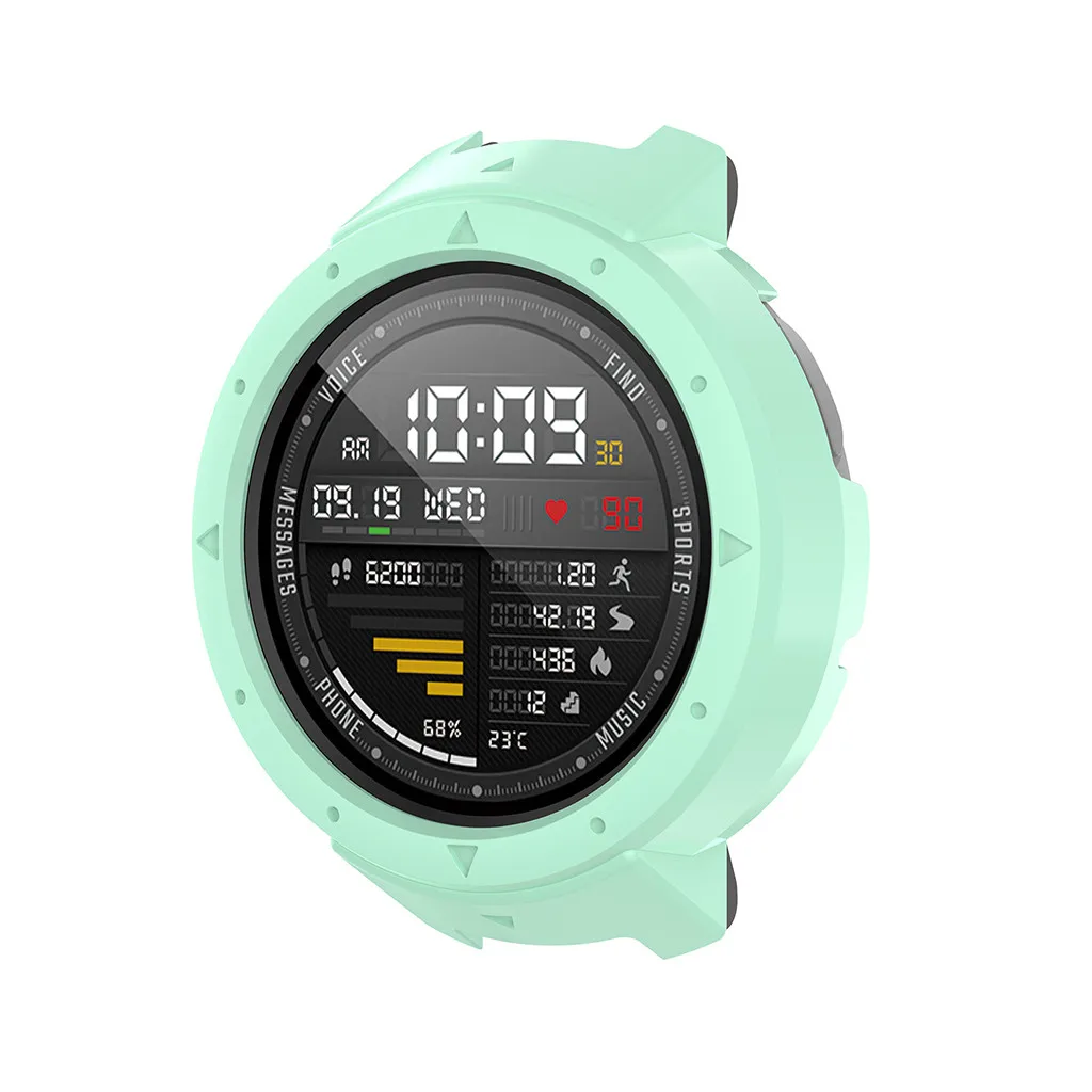 # H25 чехол для Huami Amazfit Verge Youth Smart Accessories оболочка силиконовая рамка Защитная Для