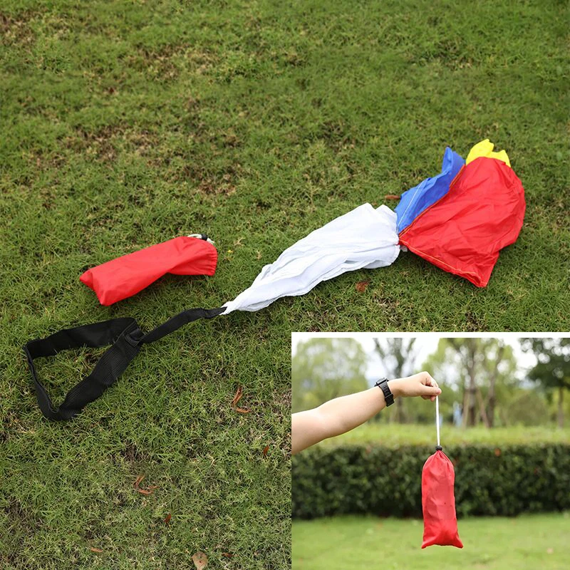 Kids Football Drag Parachute, Physical Training, Fitness Exercise