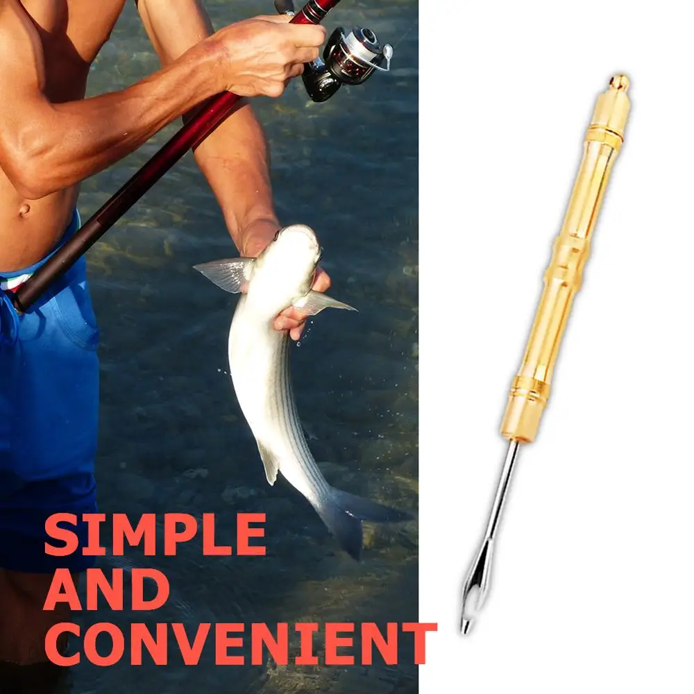 

Quick Release Hook Portable Fishing Tackle Hook Detacher Remover Stainless Steel Safety Extractor Fish Tackle Tools Removal Tool