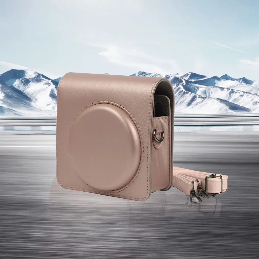 Защитный чехол для Fujifilm Instax Square SQ6 мгновенная пленка для камеры PU кожаная сумка с плечевым ремнем для мгновенной площади SQ6