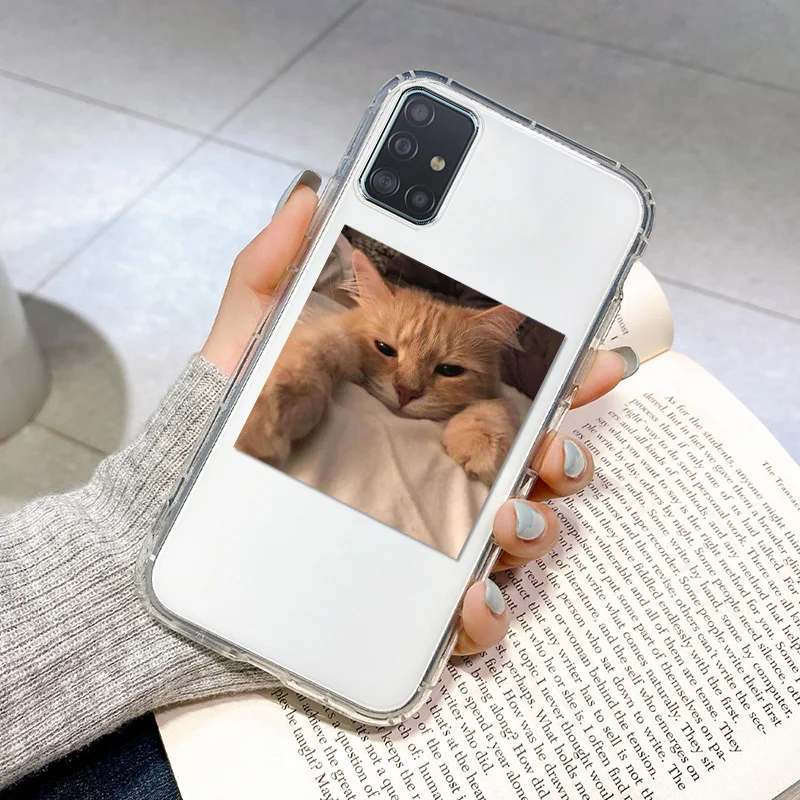 For Samsung Galaxy A51 Case Silicone Clear Funda On Samsung A51 4G 5G Protective Case Soft Coque Galaxy A 51 Shockproof Bumper samsung cases cute Cases For Samsung