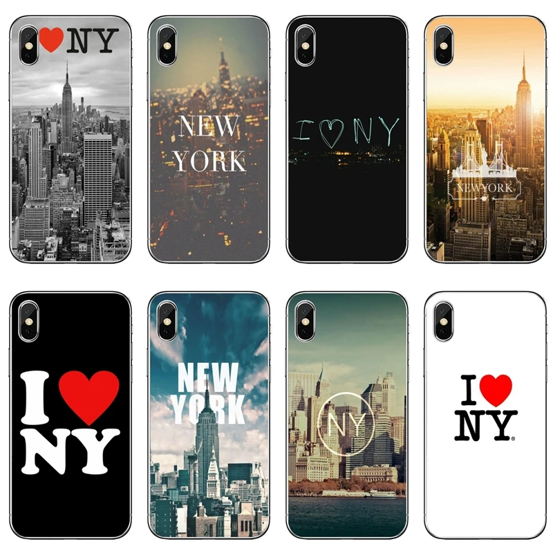 Чехол I Heart NY City love New York для Samsung Galaxy A71 A70 A60 A51 A50 A41 A40 A31 A30 A20E A21S A12 A10 A7 A5 A3 | Мобильные