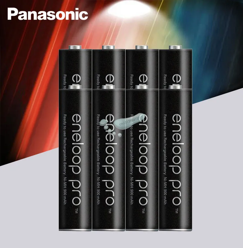 Panasonic Лидер продаж AAA предзаряженный Перезаряжаемые батареи 1,2 V 950 мА/ч, металл-гидридных или никель Батарея eneloop pro 4/8/12/16/24 шт./лот