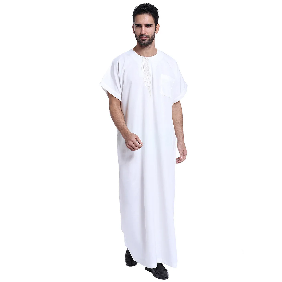 

2019 Hot Selling Men Clothing Middle East Arab Robes Hui Nationality Clothing India Long Sweater
