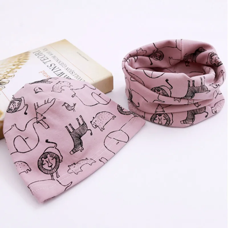 lion hat set purple