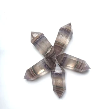 

Hight Quality Exquisite Natural Crystal Fluorite wands Points Divination Healing Lunck Polished For Gift Or Decoration FYY