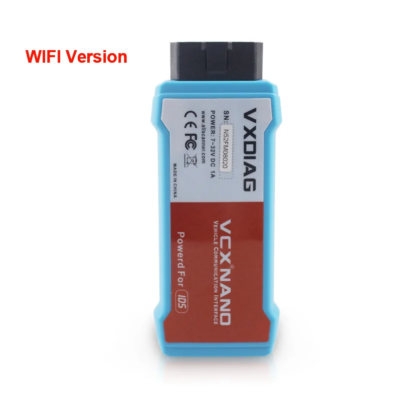 VXDIAG VCX NANO для Ford для Mazda OBD2 автомобильный диагностический инструмент 2 в 1 IDS V112 WiFi сканер для Mazda PCM, ABS, программирование 5,0 - Цвет: FordMazda WIFI