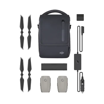

1 Set Fly More Kits Shouler Bag Battery Charging Hub Propellers for DJI Mavic 2 Pro & Zoom Camera Drone Original Accessories