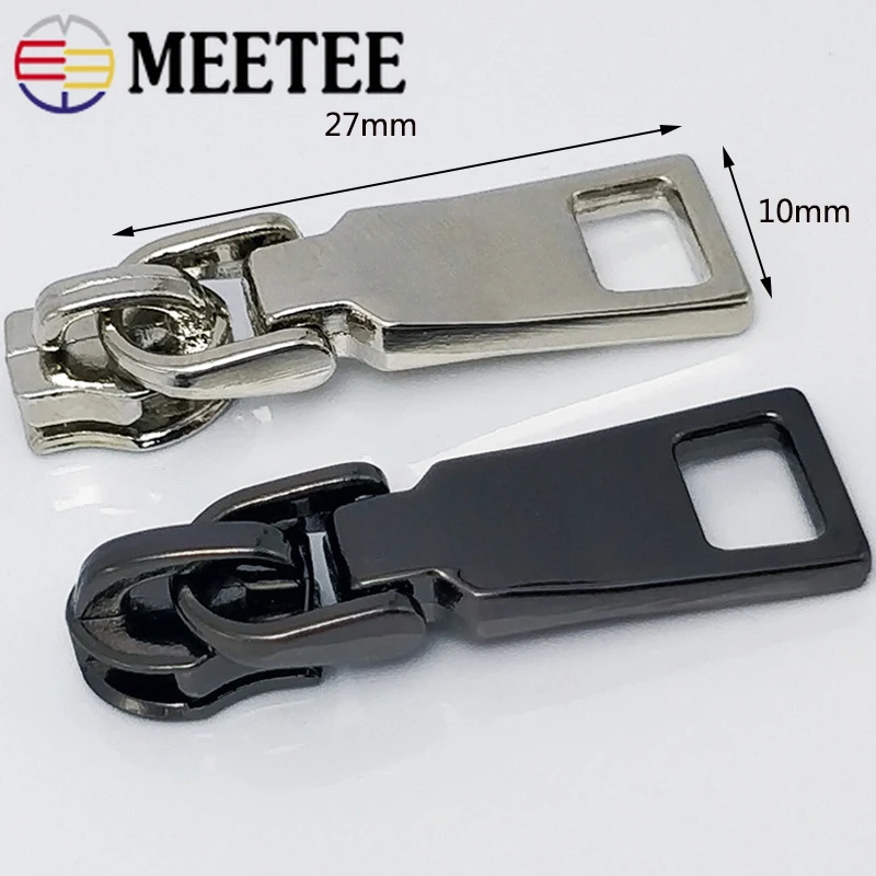 10 шт. Meetee ползунки на молнии для 3#5# Нейлоновая пуховая куртка на молнии карман на молнии сумка на молнии наборы для ремонта DIY аксессуары