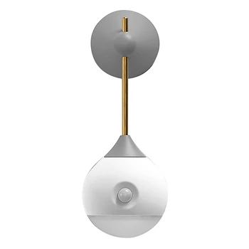 

Induction Night Light Rechargeable Horizontal Portable Wall Light Eye Protection Detachable Bedside Light Up Night Light