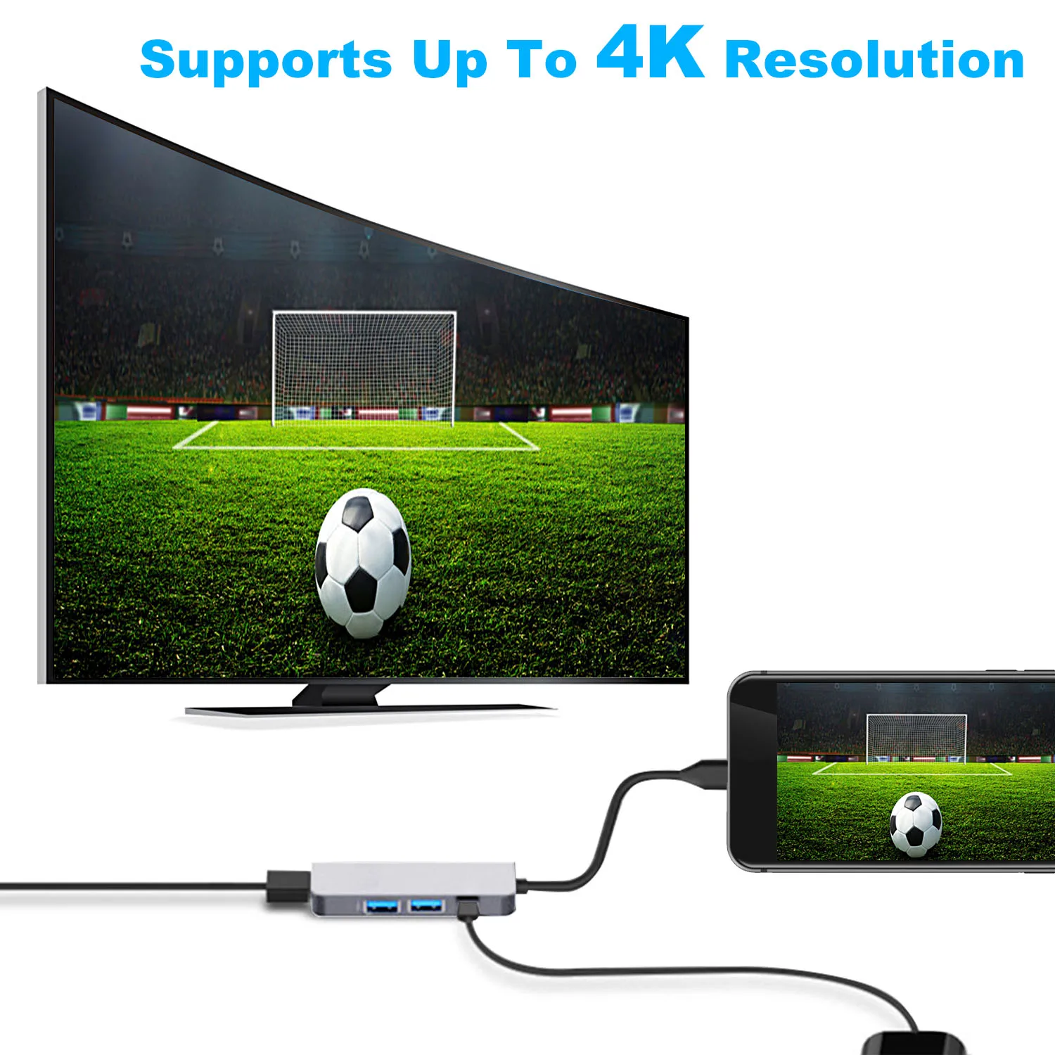 4 в 1 внешний usb-хаб C концентратор для Мульти USB 2,0 HDMI адаптер док-станция для samsung huawei MacBook Аксессуары USB-C сплиттер type C
