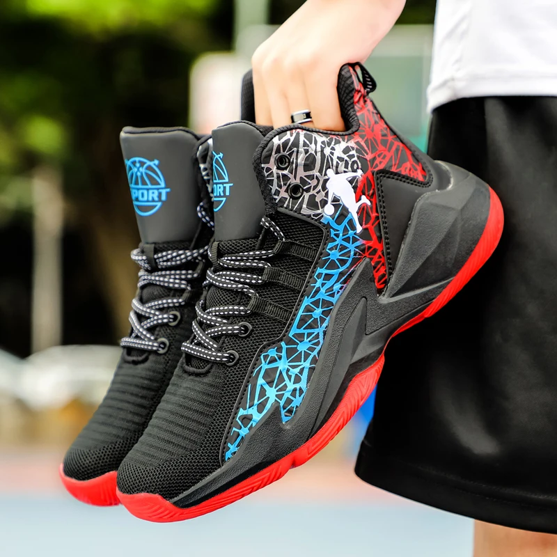 

New Style Mens Basketball Shoes Breathable Boys Men Basketball Sneakers Non-slip Zapatillas De Hombre Jordan Shoes Size 36-44