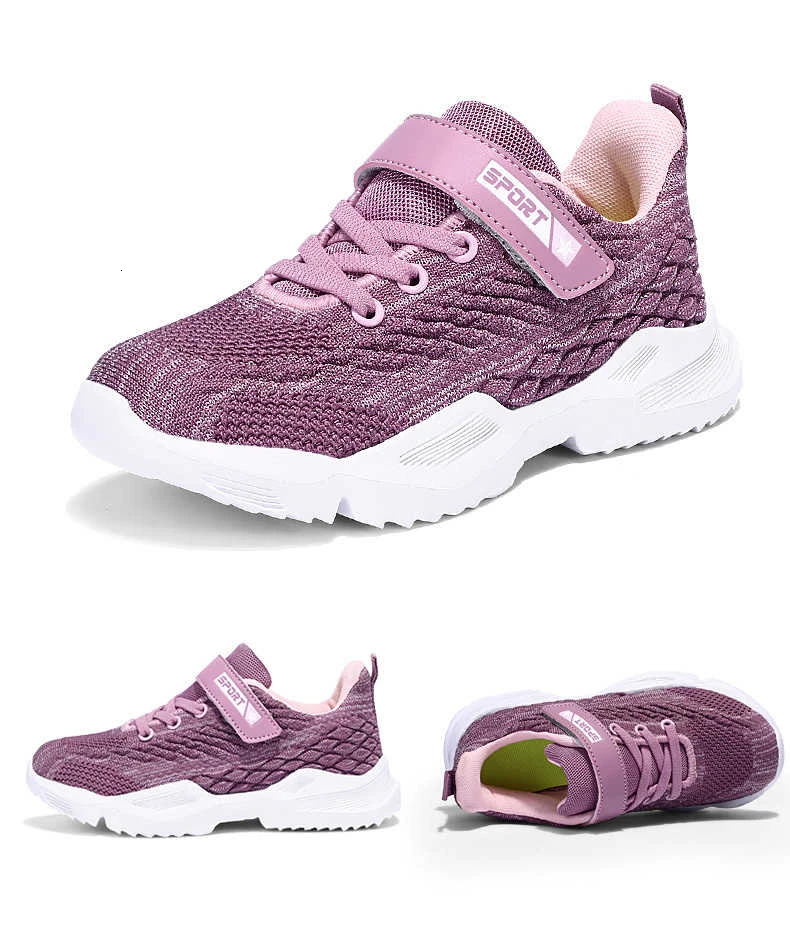 FLARUT/Детские кроссовки; спортивная обувь для мальчиков; Повседневная Детская уличная обувь для бега; дышащая сетка; нескользящая обувь на плоской подошве для девочек; размеры 28-39